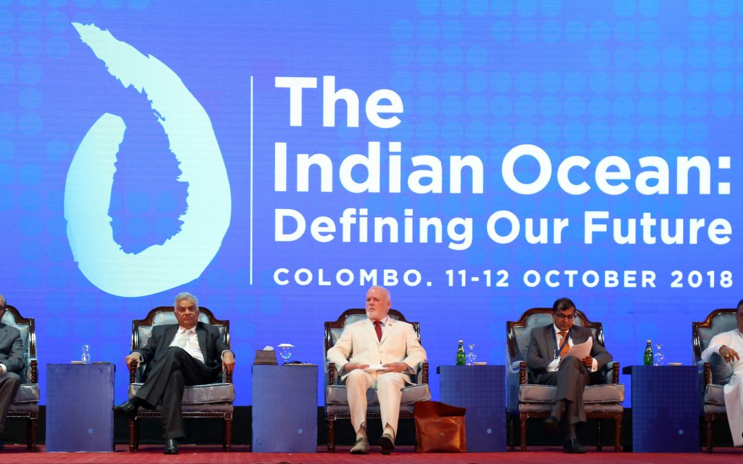 International conference on the future of the Indian Ocean held in Colombo on (11-12th Oct)