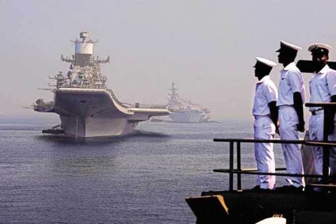 India represented by INS Rana at Surabaya in Navy Bilateral Exercise ‘ Samudra Shakti’