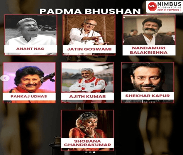 List of awardees of Padma Bhushan in 2025