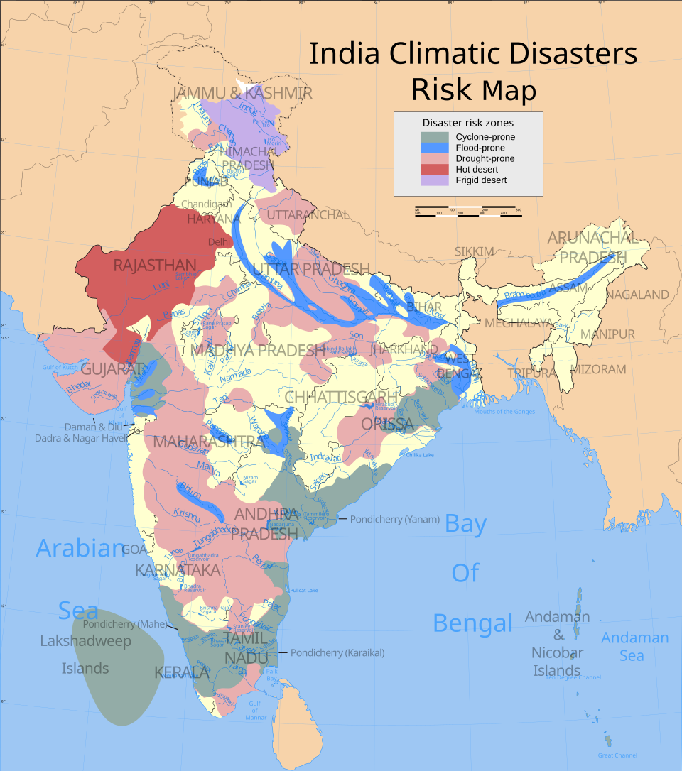 Disaster profile of the country