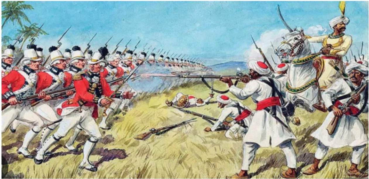 Modern Indian history from mid-18th century to 1980