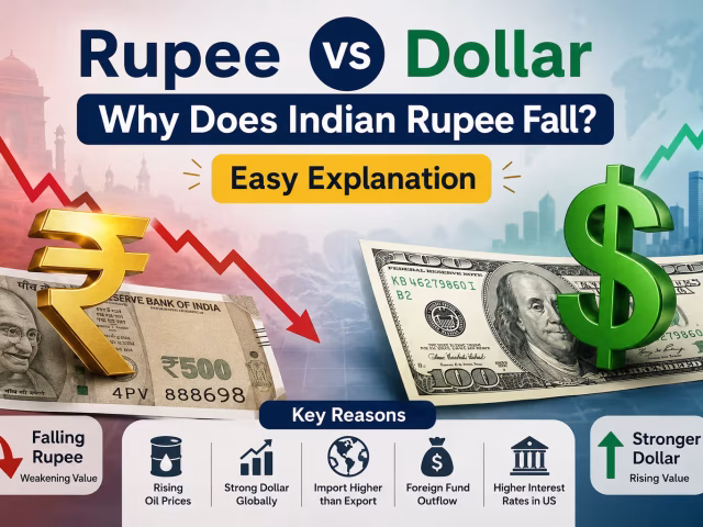 Rupee vs Dollar: Why Does the Indian Rupee Fall?