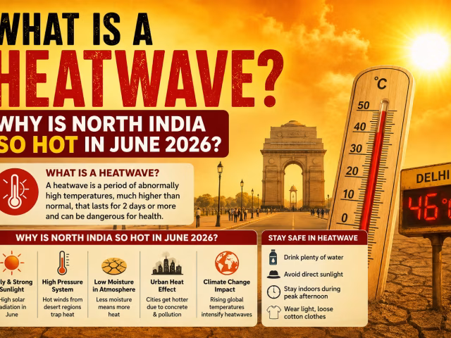 What is a Heatwave? Why is North India So Hot in June 2026?
