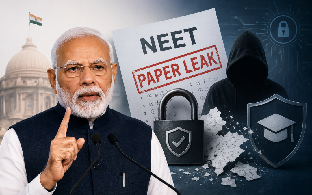 PM Modi Calls NEET Paper Leak a “Grave Sin”: Why India Must Strengthen Exam Security