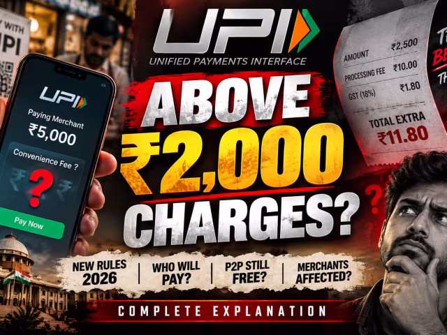 UPI Payments Above ₹2,000: Will You Be Charged?